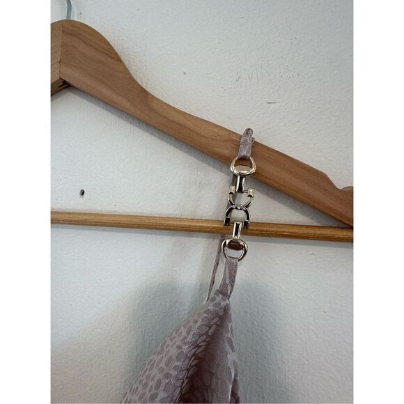 River Island Slip Dress Midi Cheetah Print Size 8 - Picture 3 of 7